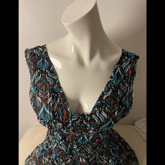 NWT Walter Baker Will Sleeveless Dressy Top Bohemian Teal - Picture 5 of 11